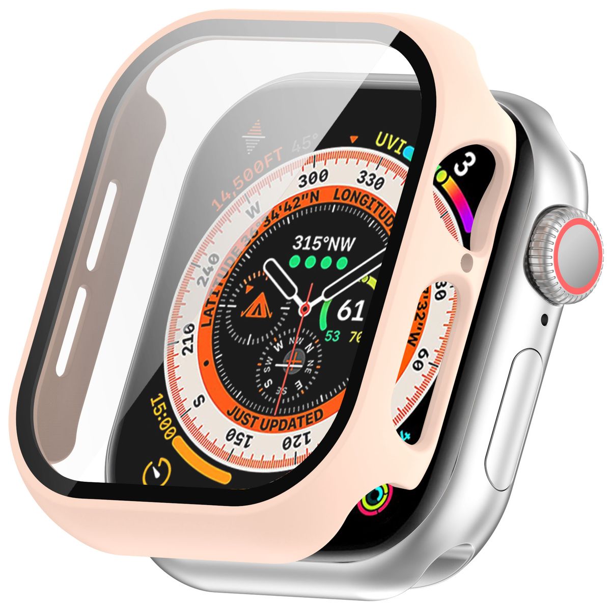 Etui Bizon Case Watch Adamo przedstawione od boku